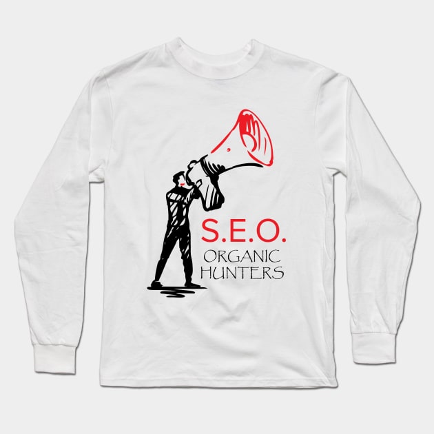 SEO manager, internet advertising, organic traffic Long Sleeve T-Shirt by Muse